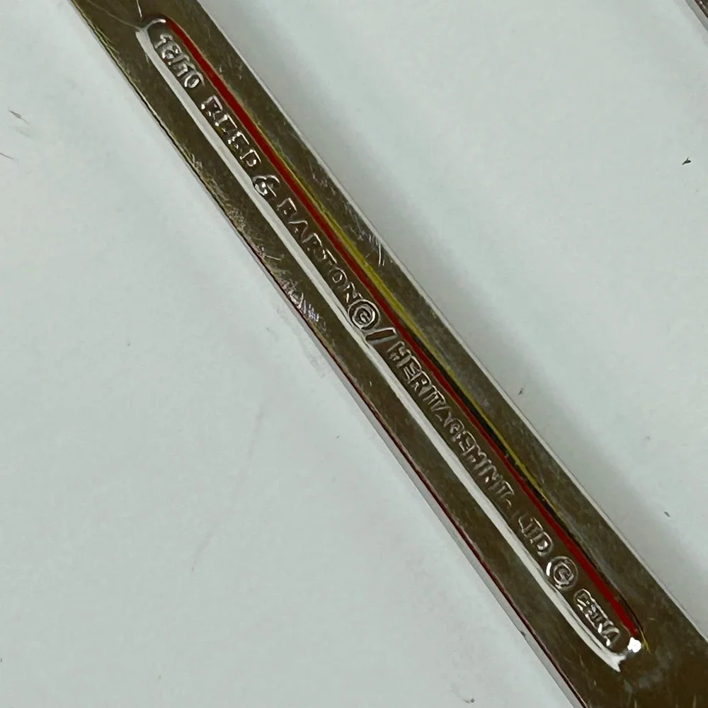 Reed & Barton REGENT (Stainless) 18/10 Iced Tea Spoons Heritage Mint LOT of 7